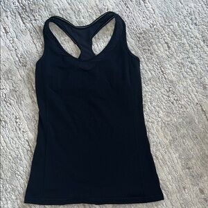 Lululemon Black Racerback Tank Top